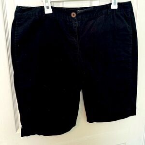The loft black Bermuda shorts